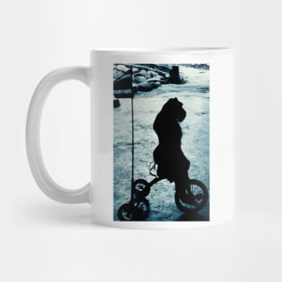 Monkey on bike Mug